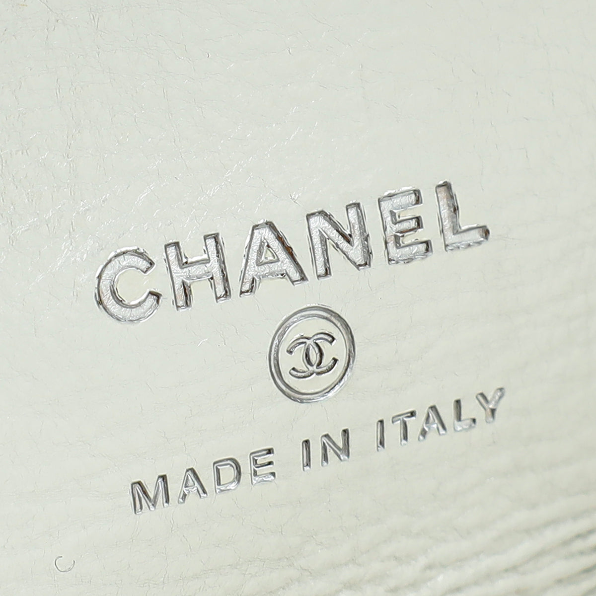 Chanel Metallic Silver 31 Pouch Shiny Crumpled Small Clutch