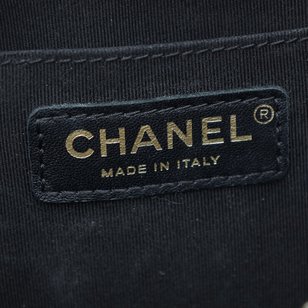 Chanel Pinkish Beige Button Up Camera Bag