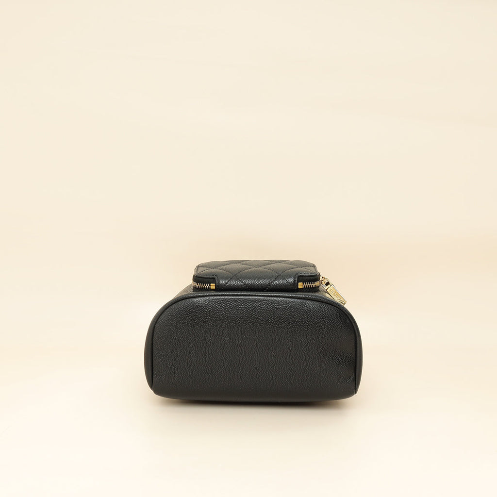 Chanel Black CC Business Affinity Bucket Bag
