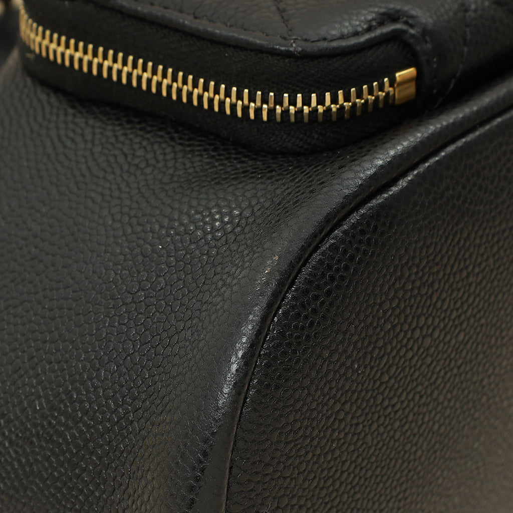 Chanel Black CC Business Affinity Bucket Bag