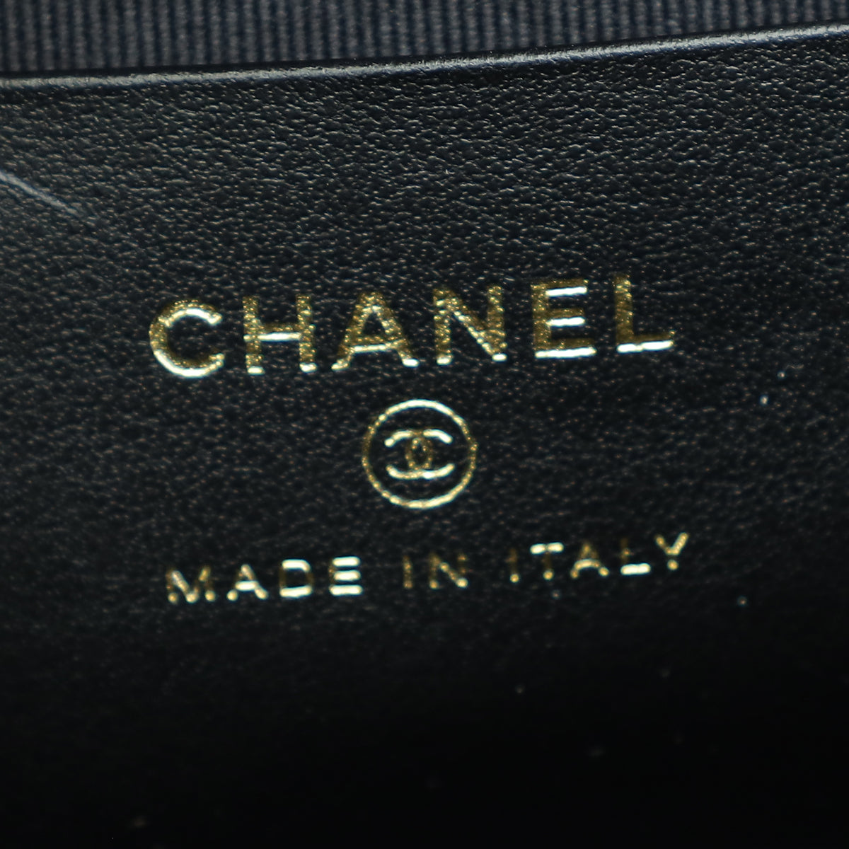 Chanel Black CC Chain Link Bow Clutch With Chain