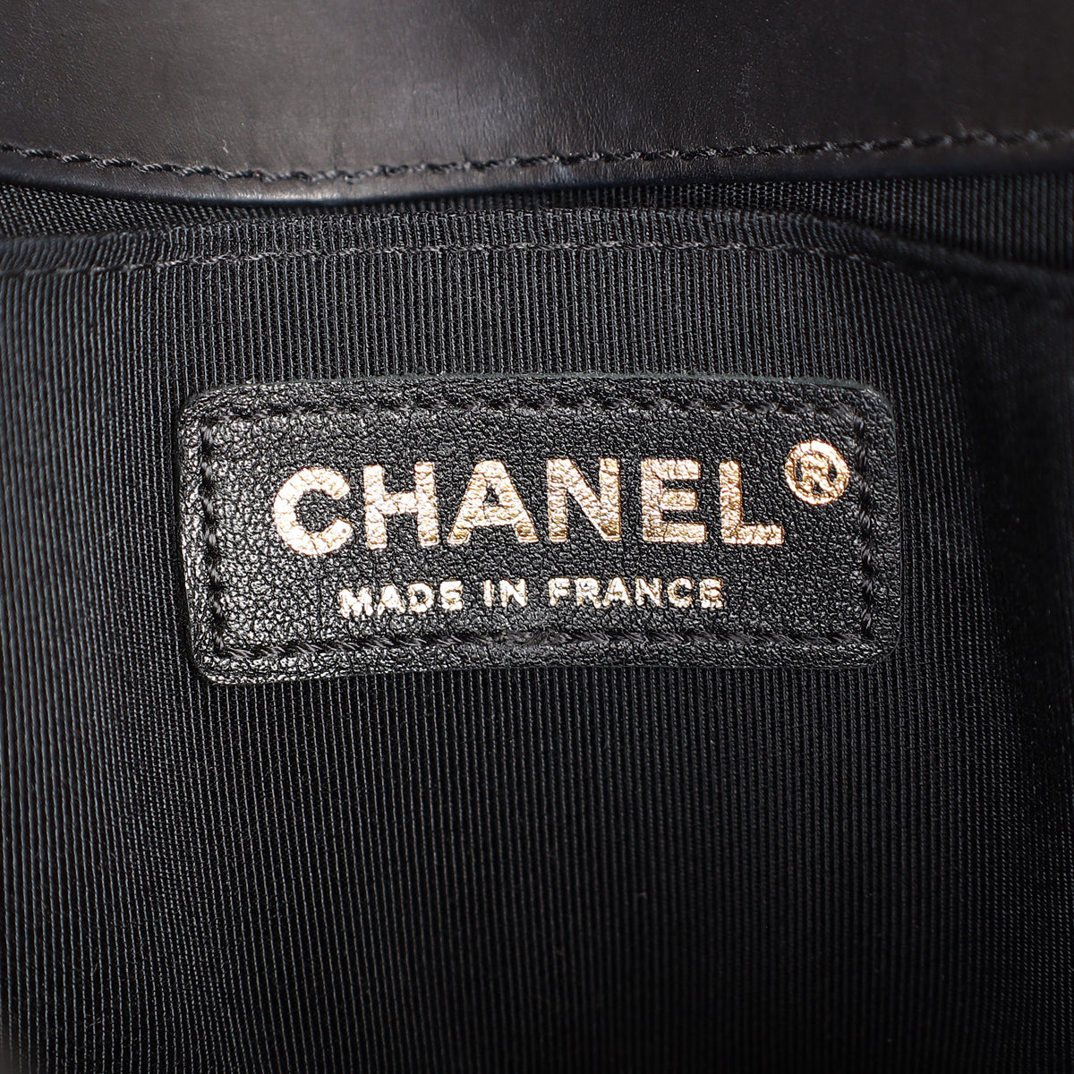 Chanel Black Le Boy Woven Small Bag