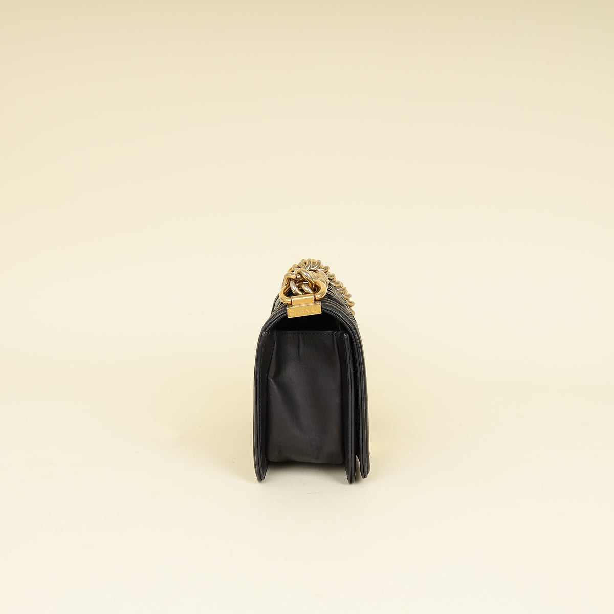 Chanel Black Le Boy Woven Small Bag