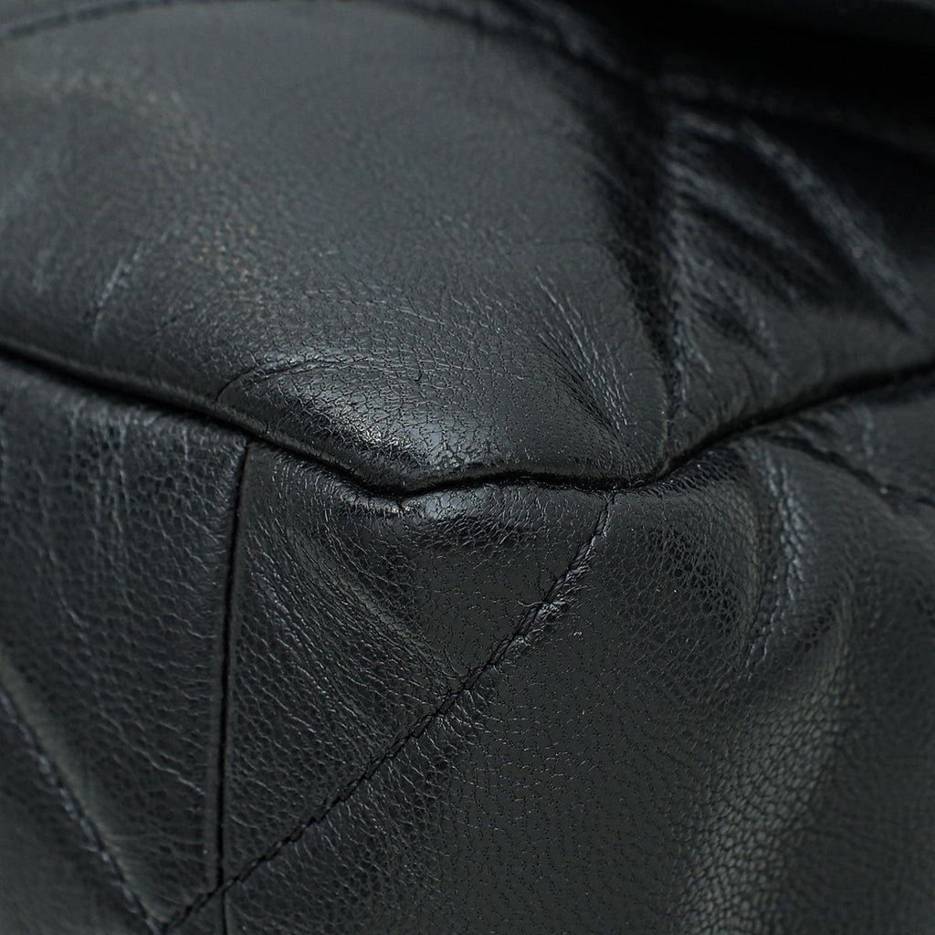 Chanel Black CC 19 Flap Large Bag