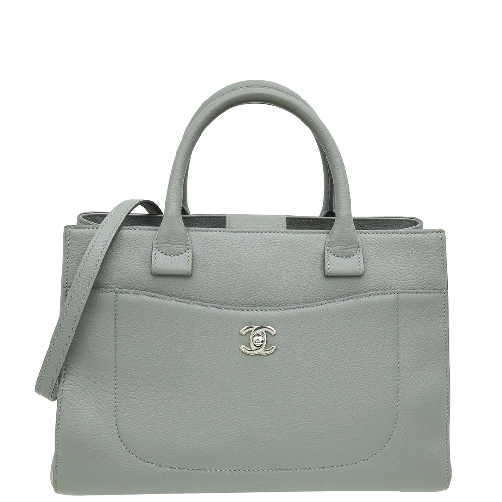 Chanel Gris Neo Executive Shopping Bag