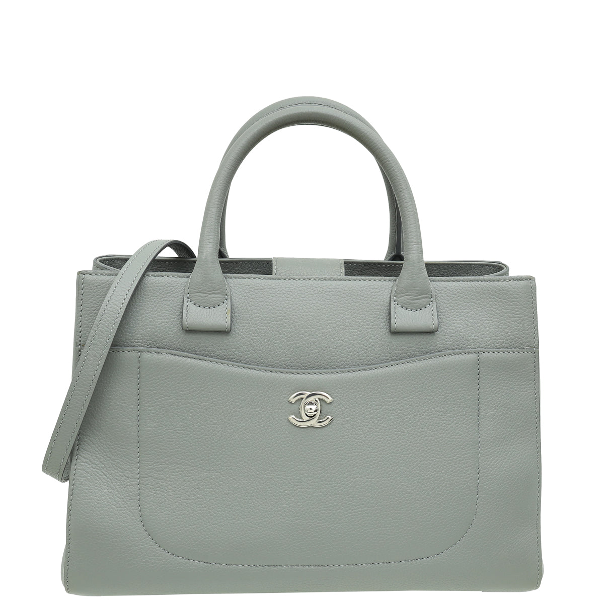 Chanel Gris Neo Executive Shopping Bag