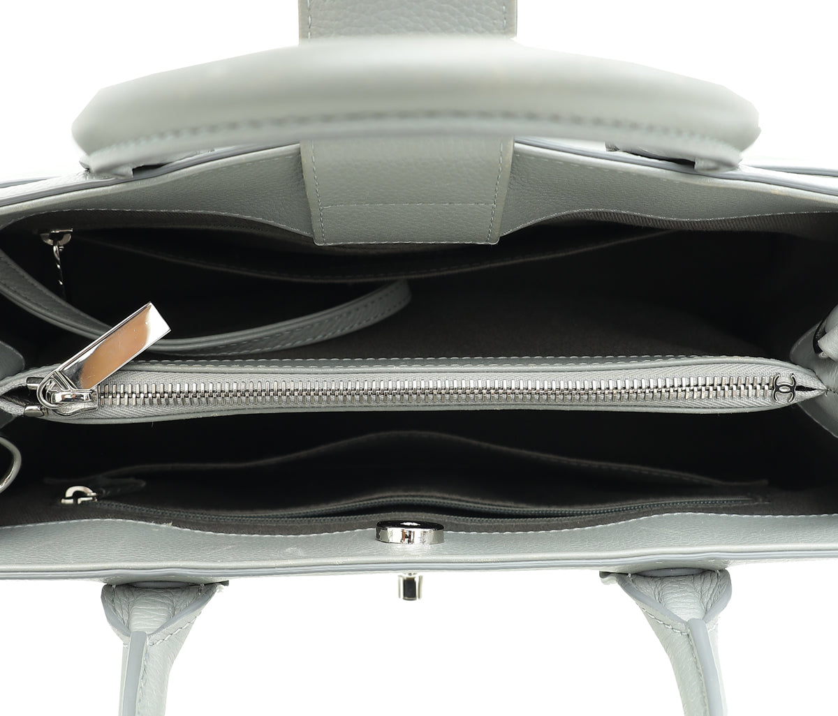 Chanel Gris Neo Executive Shopping Bag