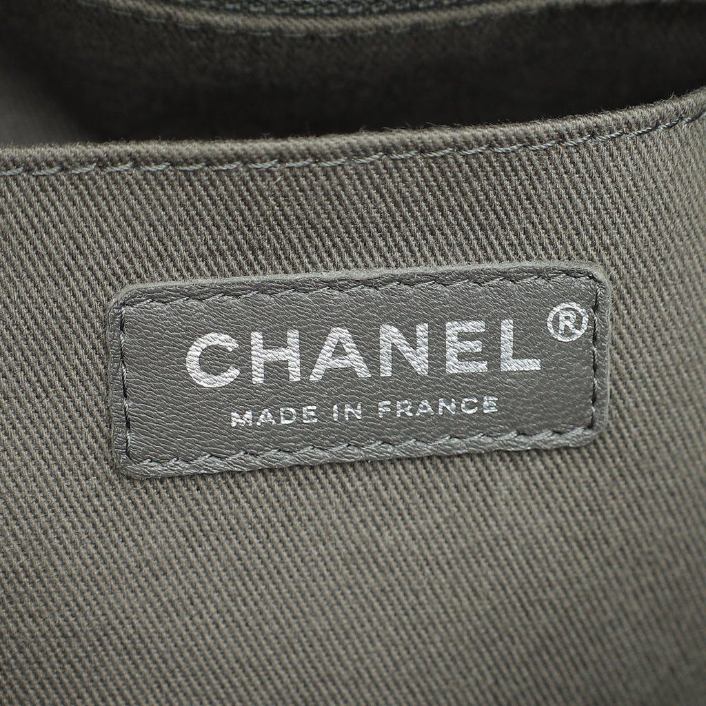 Chanel Gris Neo Executive Shopping Bag