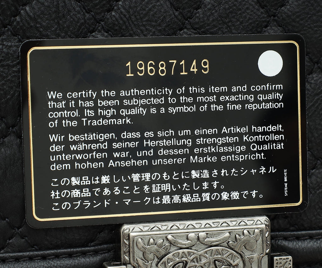 Chanel Black Le Boy Paris Dallas Medium Bag