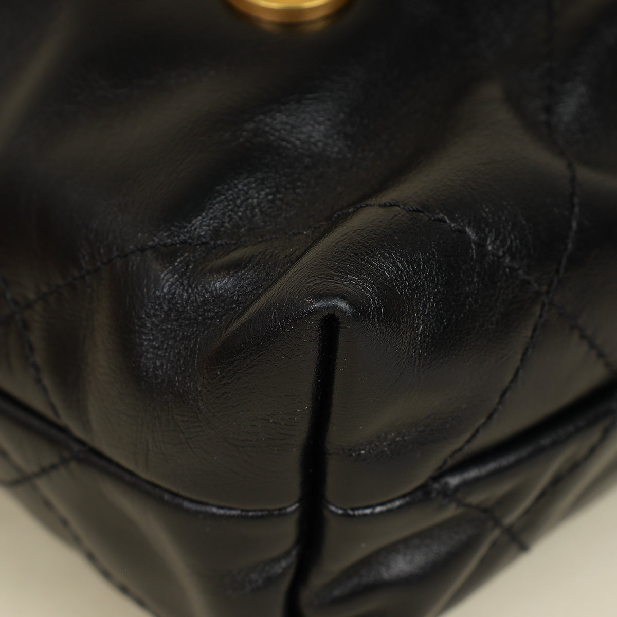 Chanel Black CC 22 Mini Shiny Bag