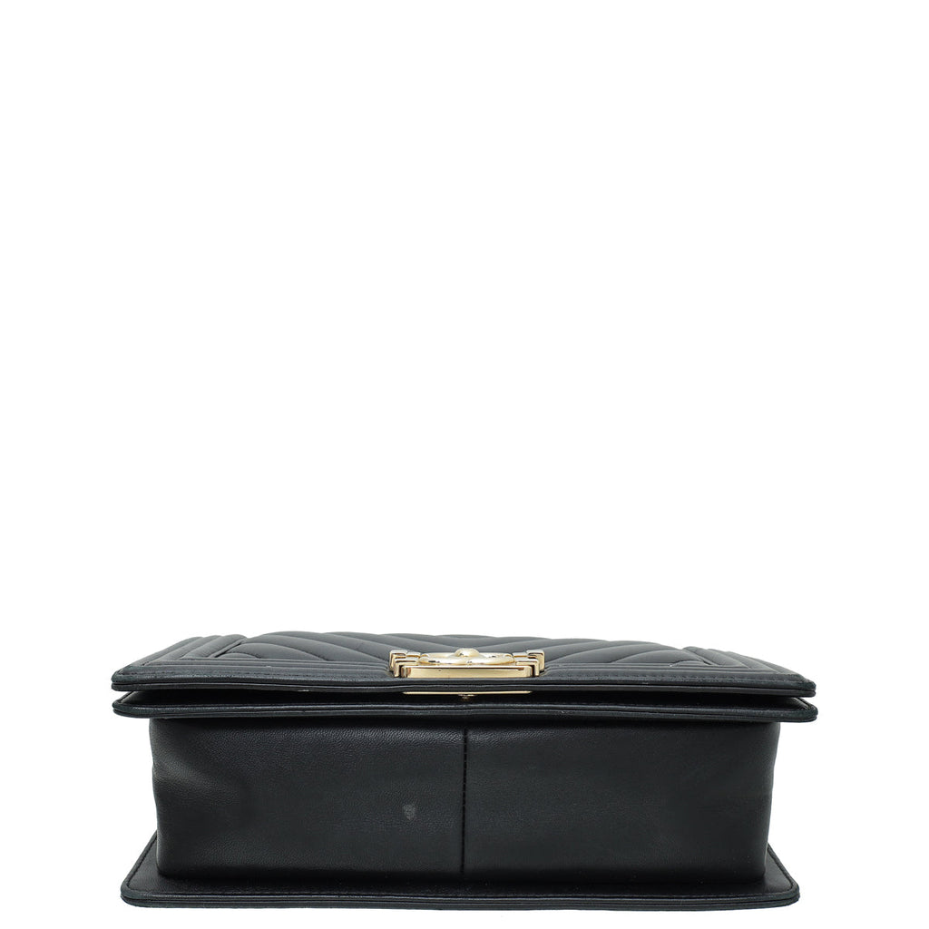 Chanel Black Le Boy Medium Flap Bag