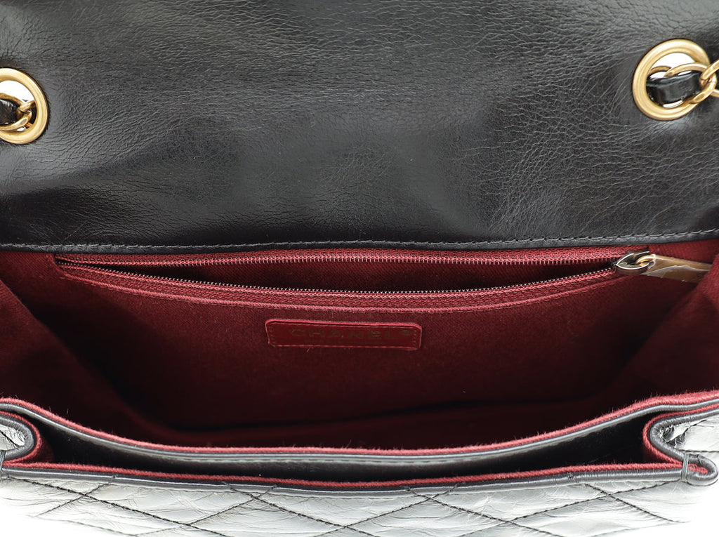 Chanel Black CC Bubble Large Messenger Flap Bag