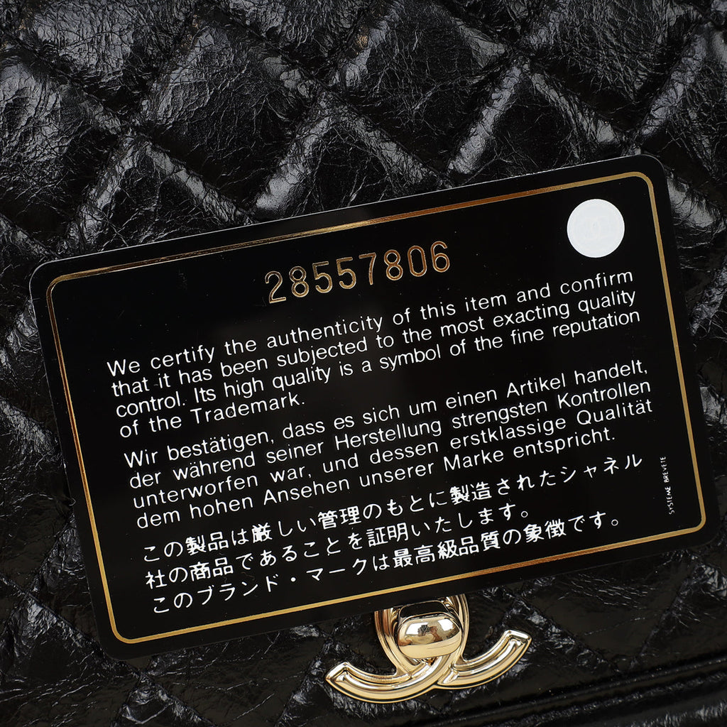 Chanel Black Wallet On Chain w/ Mirror