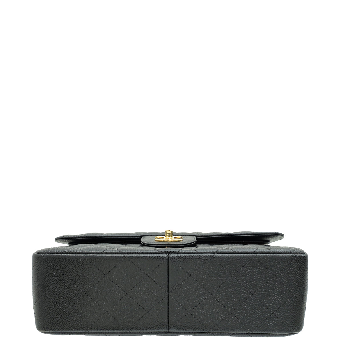 Chanel Black CC Classic Double Flap Jumbo Bag