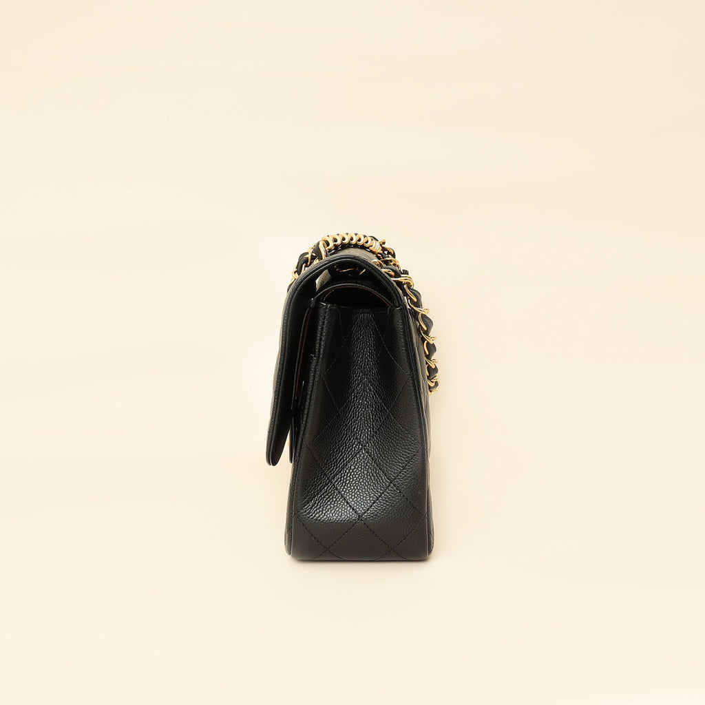 Chanel Black CC Classic Double Flap Jumbo Bag