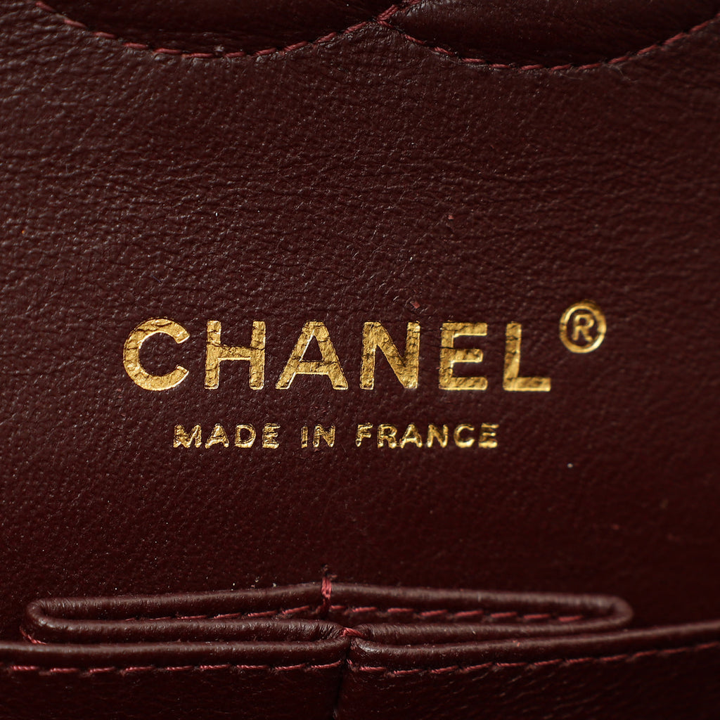 Chanel Black CC Classic Medium Double Flap Bag
