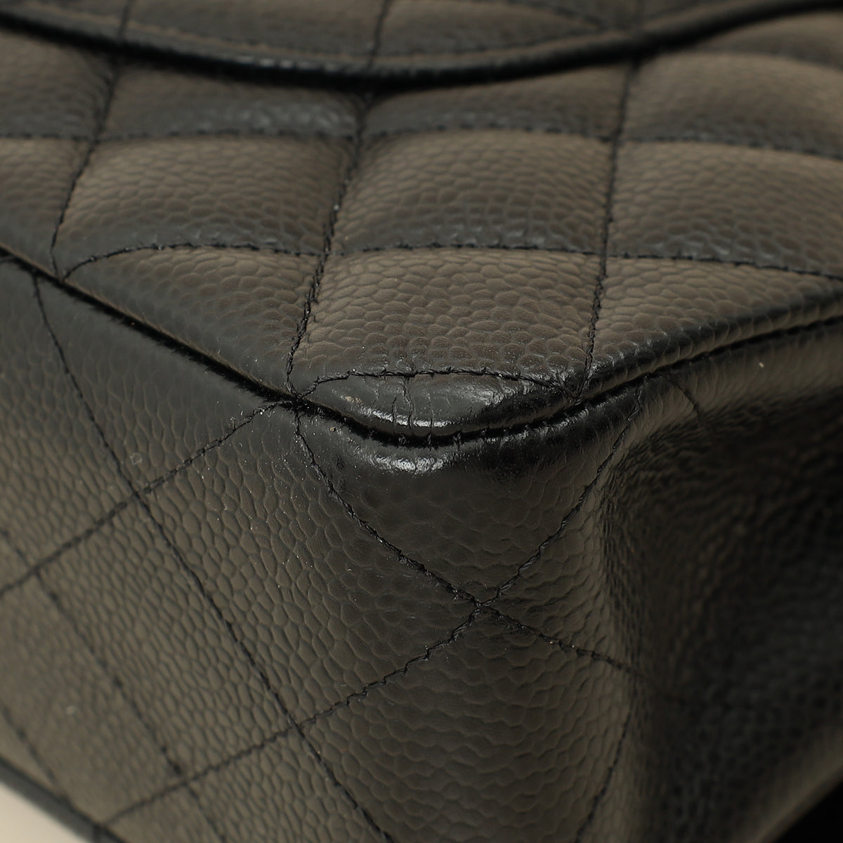 Chanel Black CC Classic Medium Double Flap Bag
