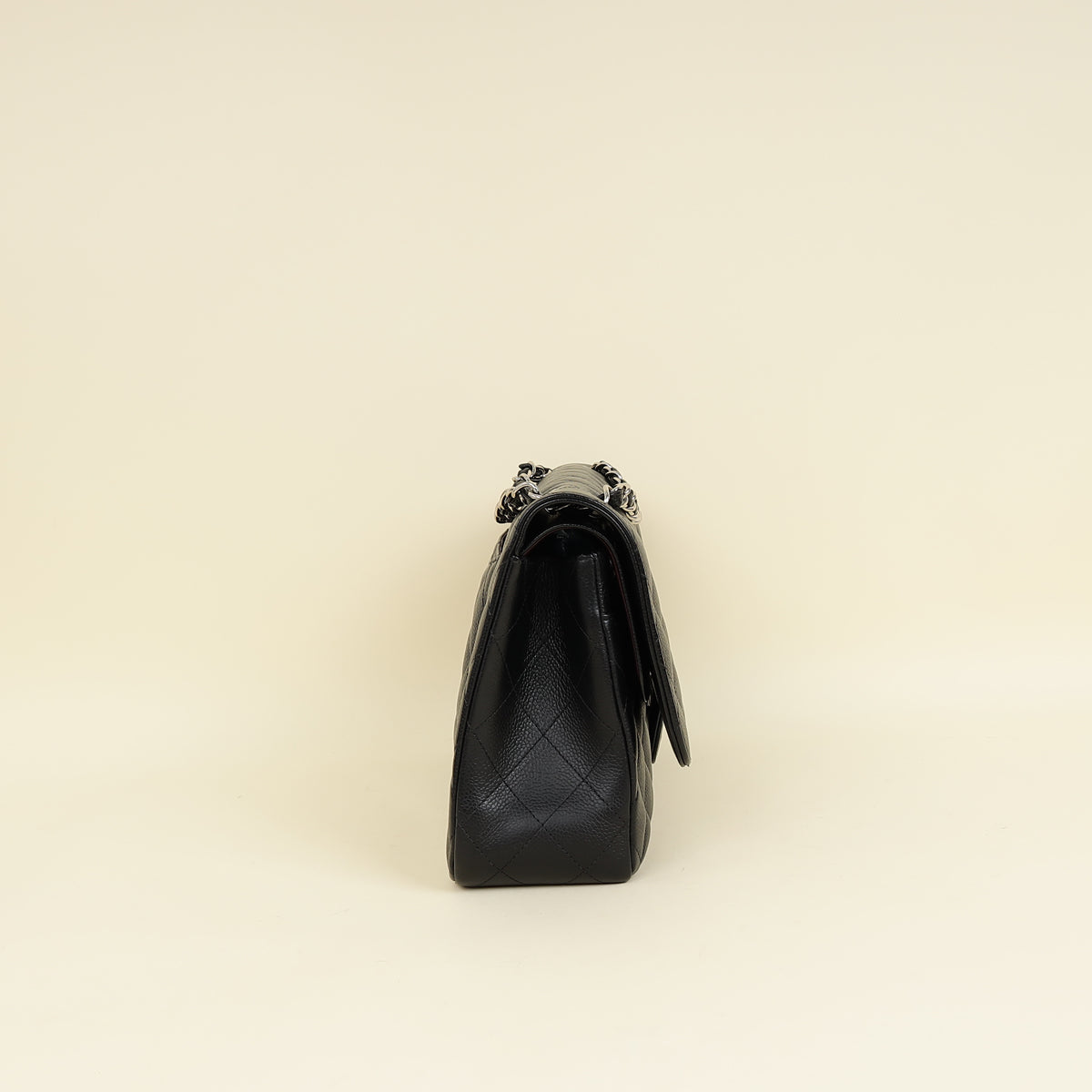 Chanel Black CC Classic Double Flap Jumbo Bag