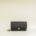 Chanel Black CC Classic 11.12 Double Flap Medium Bag