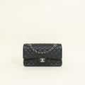 Chanel Black Classic Double Flap Medium Bag