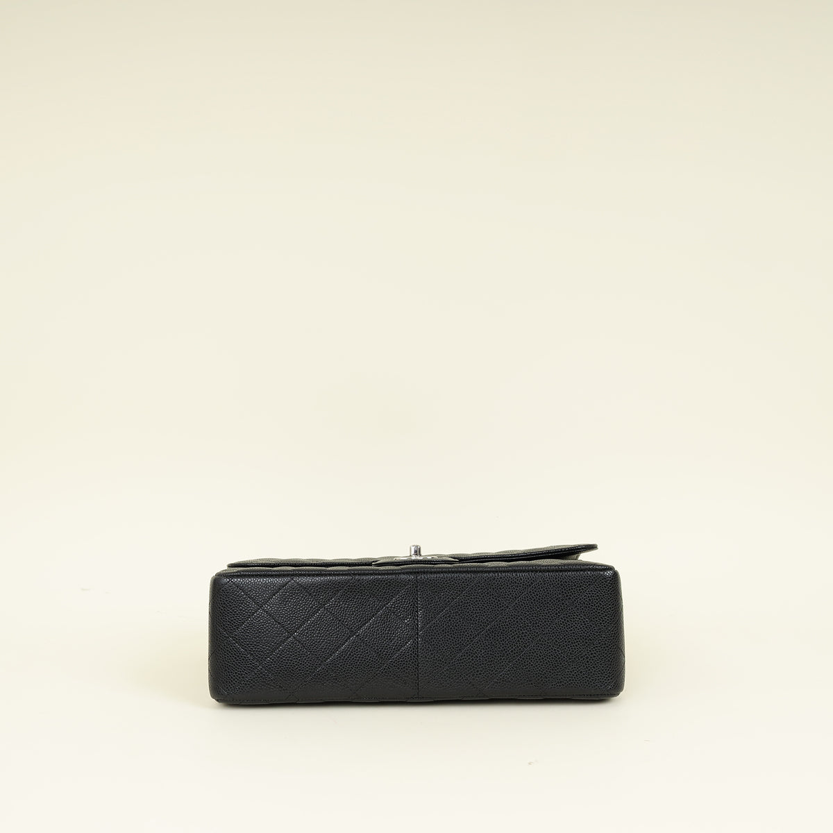 Chanel Black CC Classic Double Flap Jumbo Bag