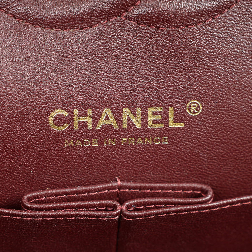 Chanel Black Classic Double Flap Medium Bag