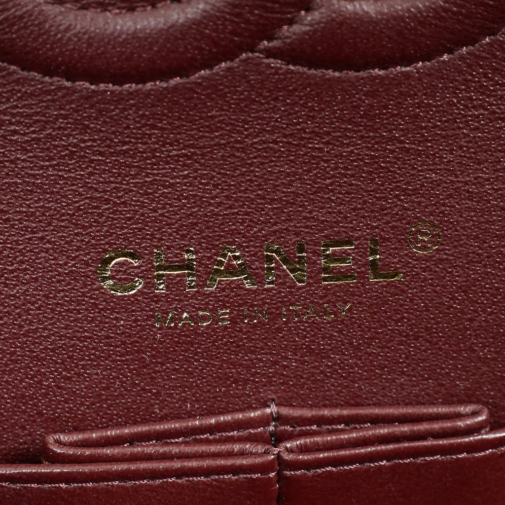 Chanel Black Classic Double Flap Medium Bag