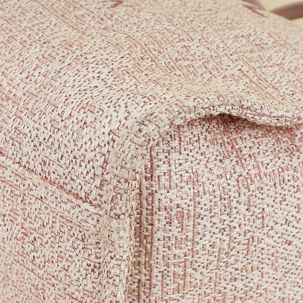 Chanel Pink Deauville Tote Bag
