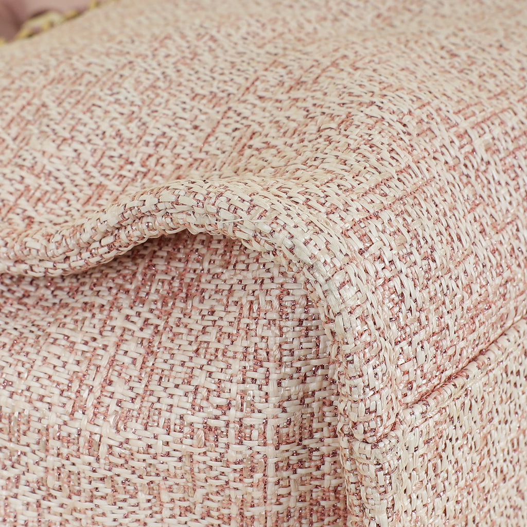Chanel Pink Deauville Tote Bag