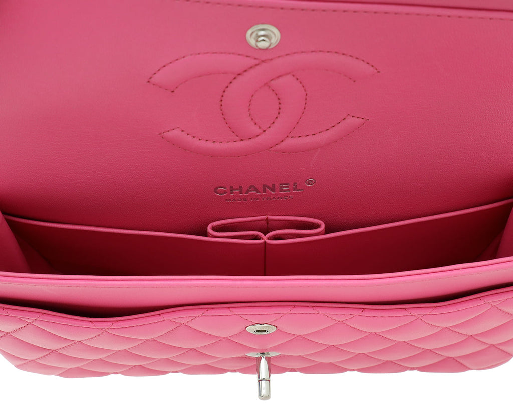 Chanel Pink C Classic 11.12 Double Flap Medium Bag