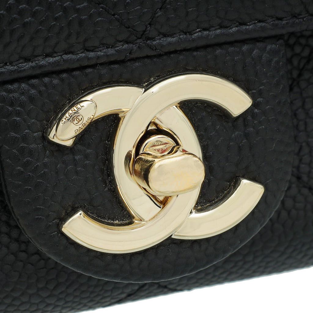 Chanel Black CC City Walk Flap Small Bag