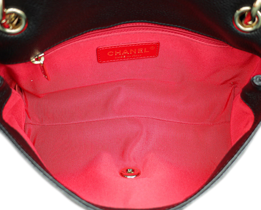 Chanel Black CC City Walk Flap Small Bag