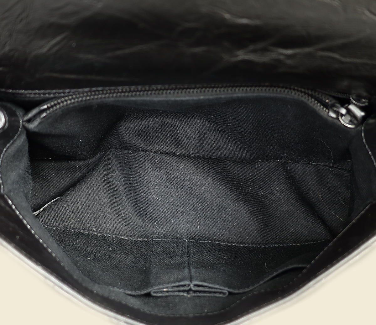 Chanel Metallic Asphalt CC Coco Handle Flap Bag