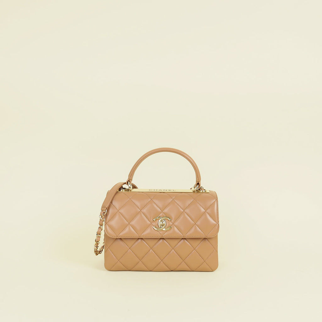 Chanel Light Caramel Trendy Flap Bag