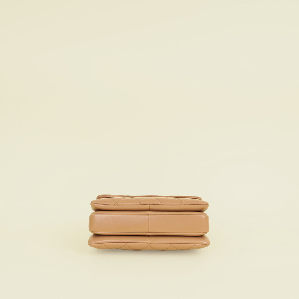 Chanel Light Caramel Trendy Flap Bag