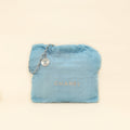 Chanel Light Blue Quilted Washed Denim Chanel 22 Small Bag