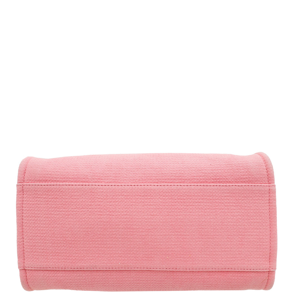 Chanel Pink Deauville Shopping Tote Bag