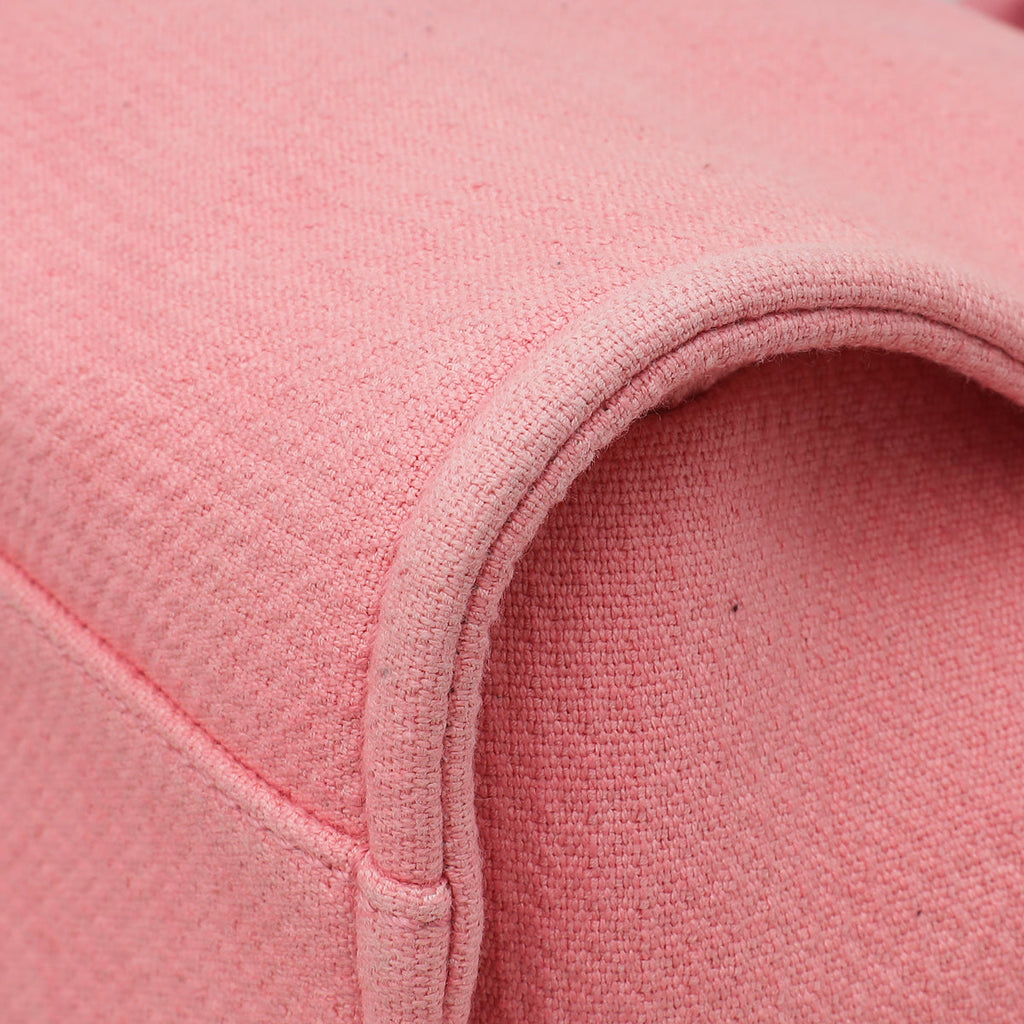 Chanel Pink Deauville Shopping Tote Bag