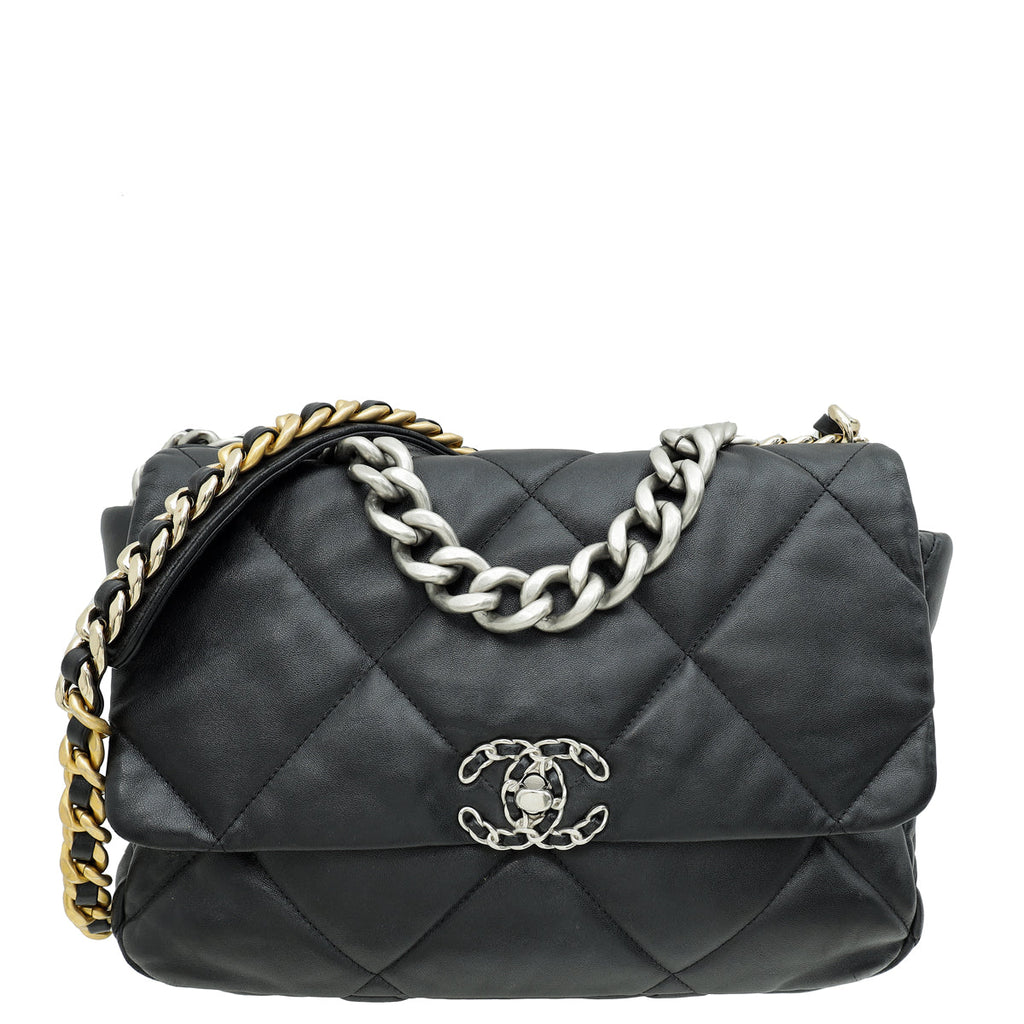 Chanel Black 19 Flap Bag