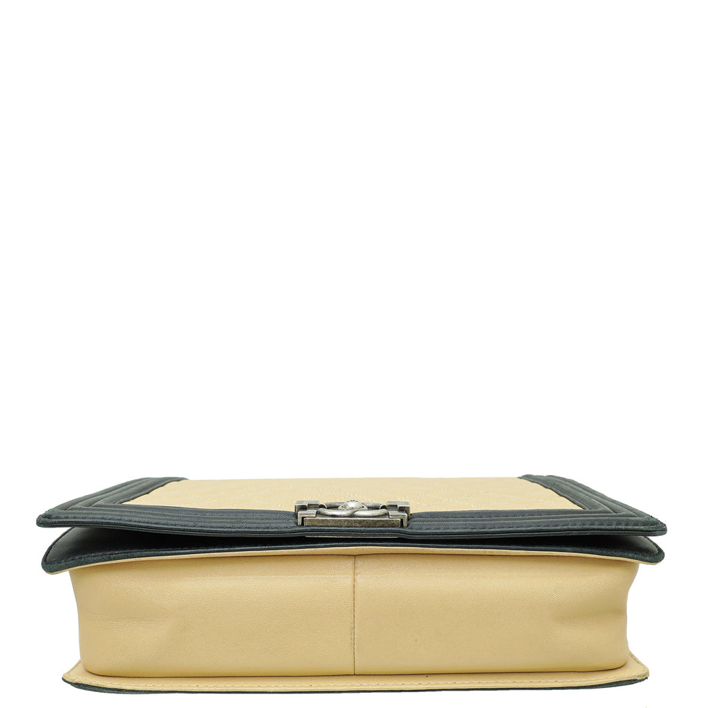 Chanel Bicolor Le Boy Large Flap Bag