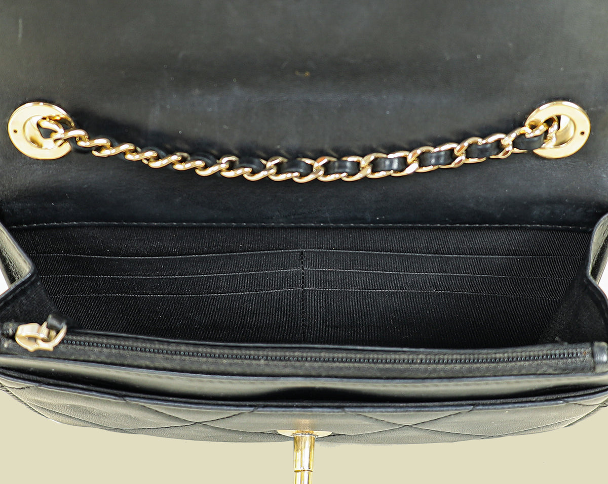 Chanel Black CC Trendy Wallet on Chain