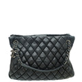 Chanel Black CC Charm New Bubble Small Tote Bag