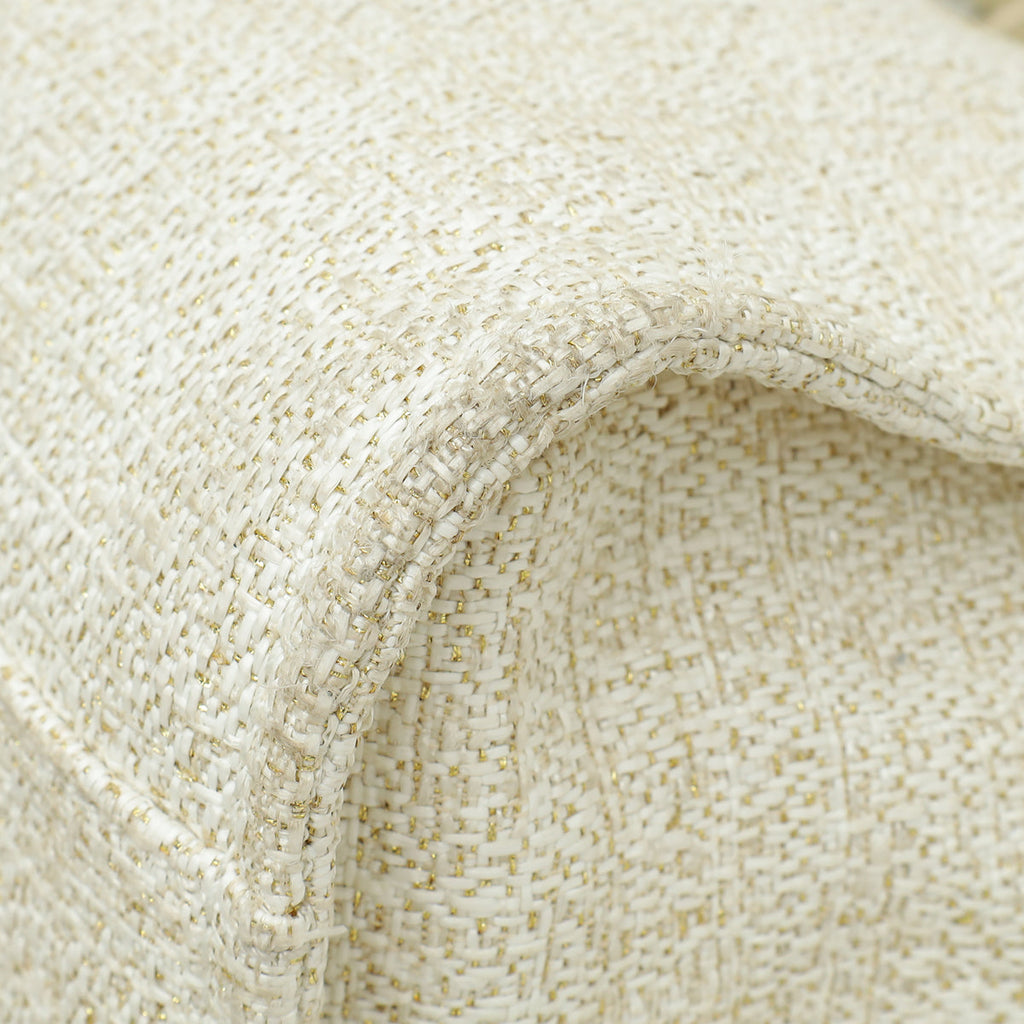 Chanel Tricolor Lurex Boucle Deauville Tote Medium Bag