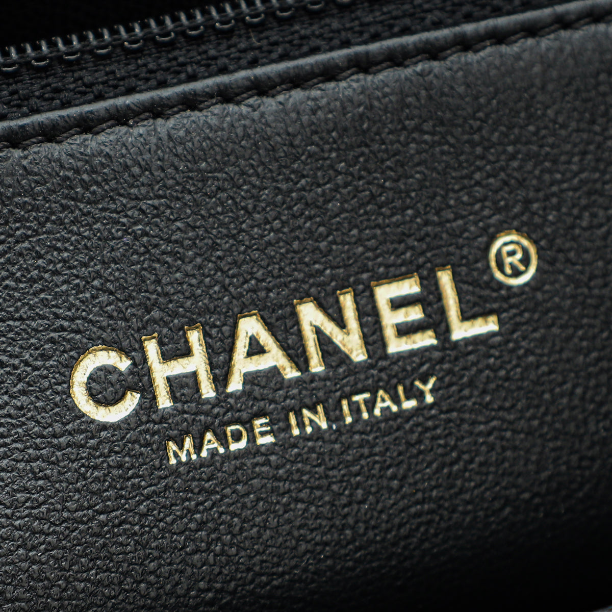 Chanel Black CC Chevron Stitched Large Envelope Flap Bag