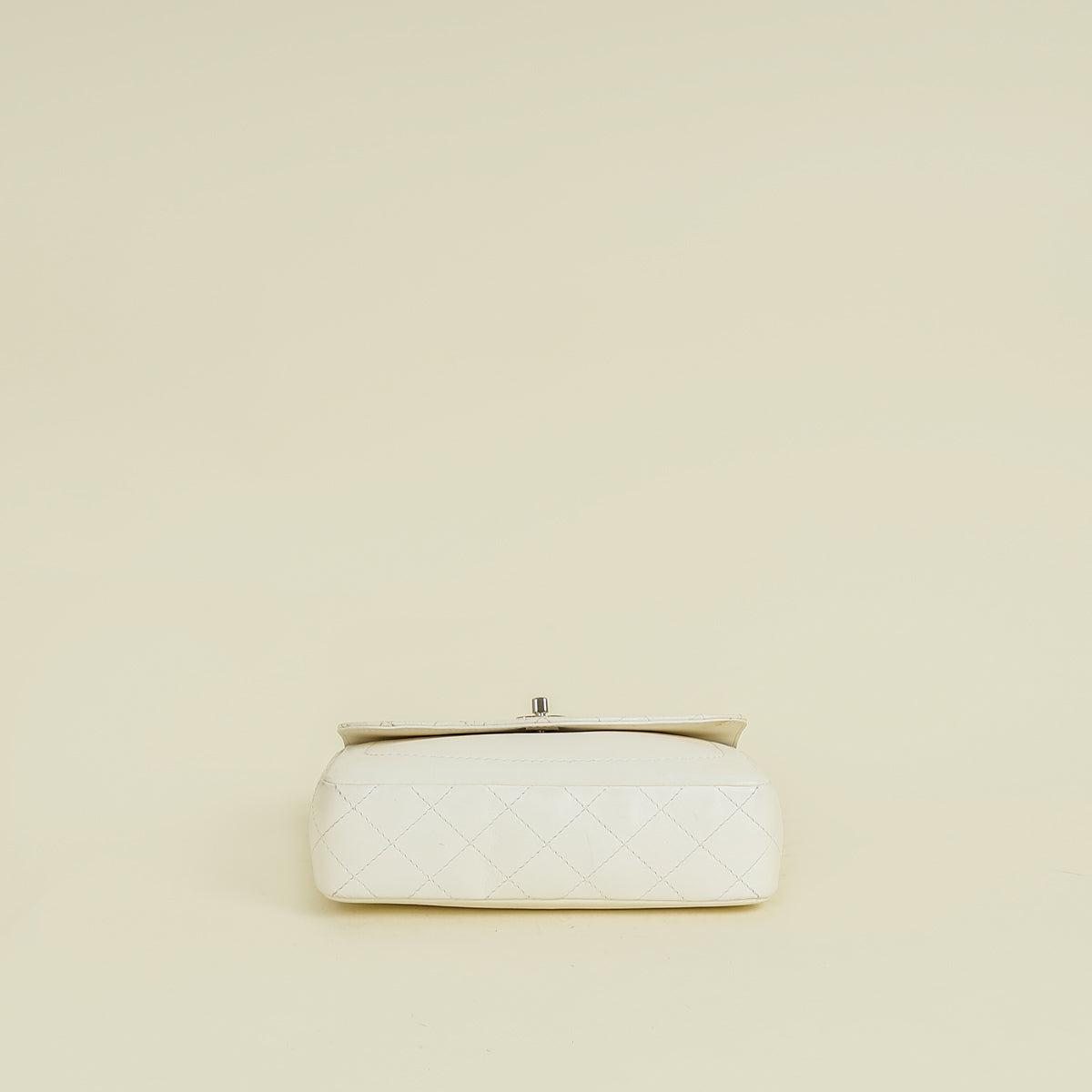 Chanel Ivory Cream CC Diana Flap Bag