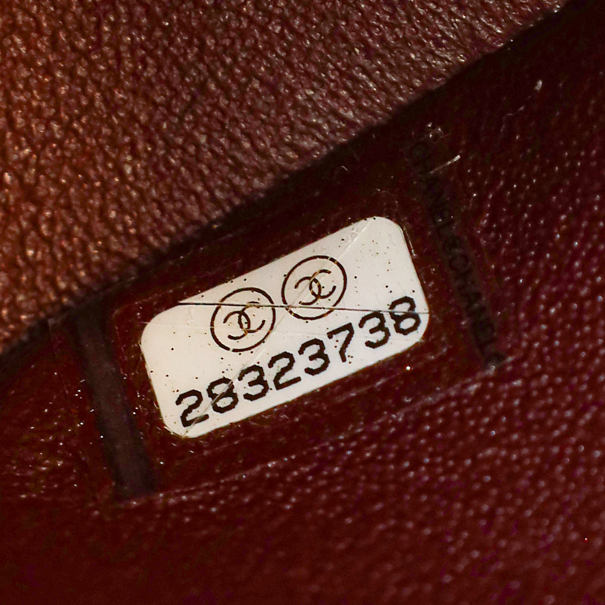 Chanel Burgundy CC Classic 11.12 Double Flap Medium Bag