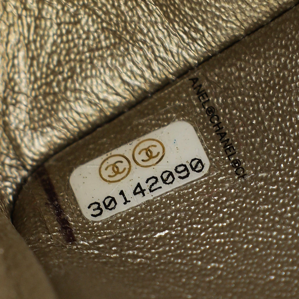 Chanel Gold 2.55 Reissue Mini Flap Bag