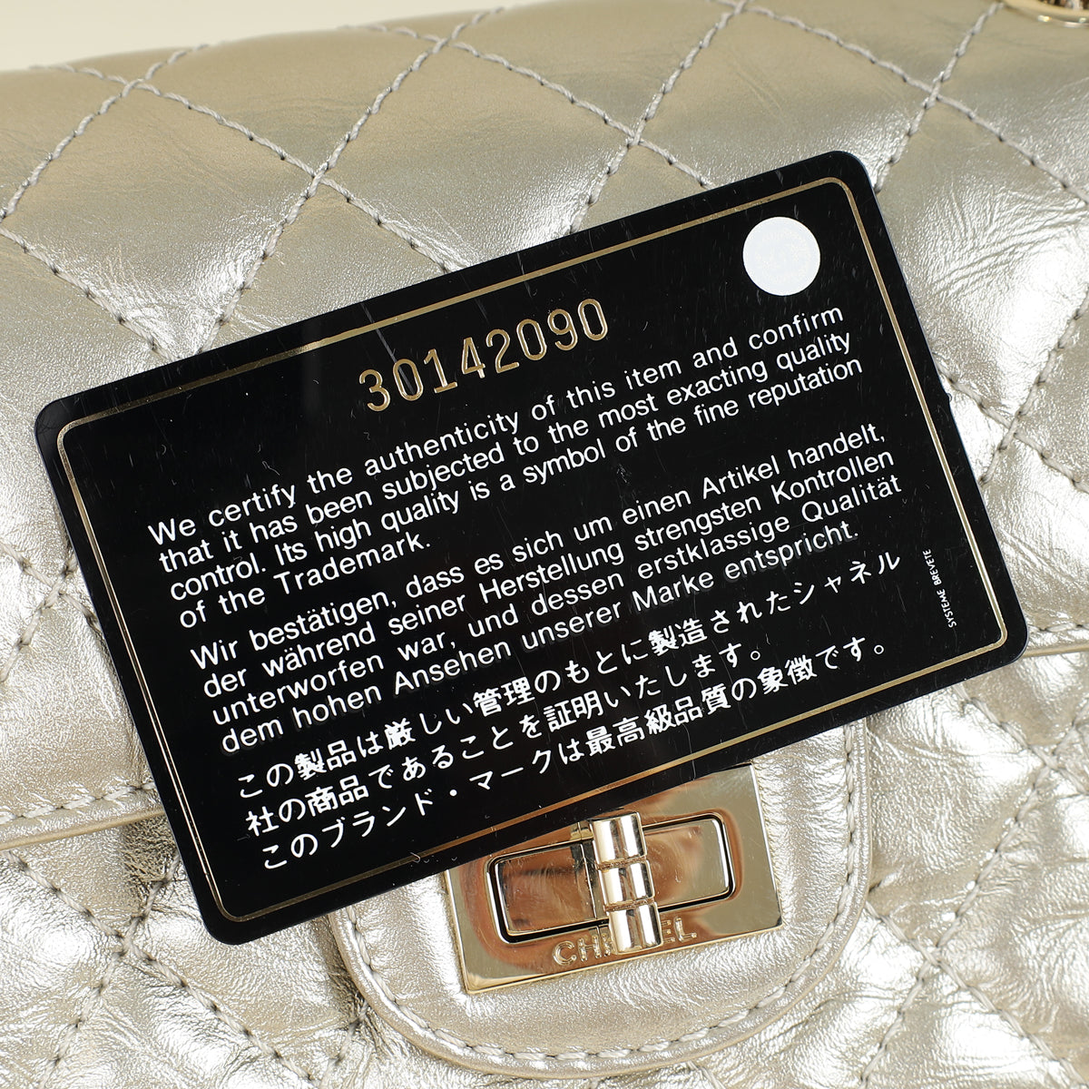 Chanel Gold 2.55 Reissue Mini Flap Bag