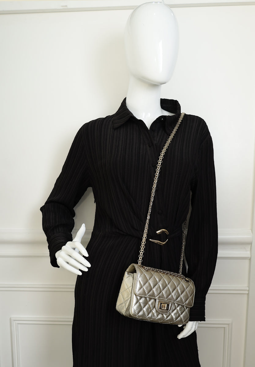 Chanel Gold 2.55 Reissue Mini Flap Bag