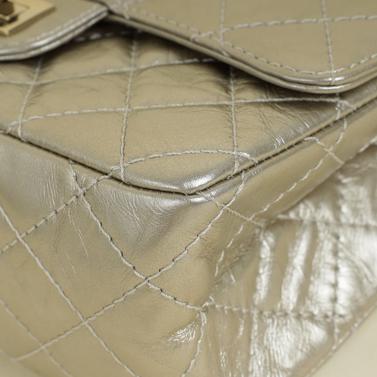 Chanel Gold 2.55 Reissue Mini Flap Bag